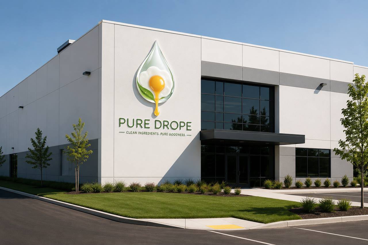 Architectural concept of a future Pure Drop production facility